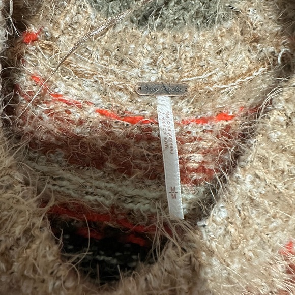 Free People Festive Frost Sweater size medium - Picture 4 of 4